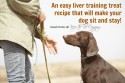Easy Liver Training Treat Recipe